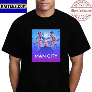 Congrats Manchester City Are The Champions League Winners 2022-2023 Vintage T-Shirt