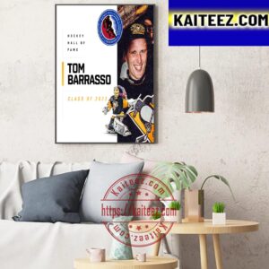 Congrats Pittsburgh Penguins Tom Barrasso Is Hockey Hall Of Fame Class Of 2023 Art Decor Poster Canvas