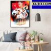 Congratulations To Sevilla For Winning Their 7th UEL Title Art Decor Poster Canvas