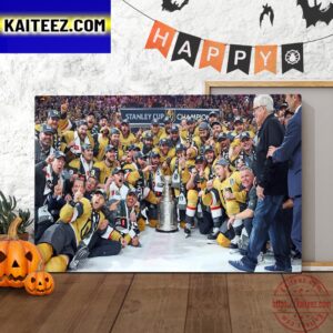 Congrats Vegas Golden Knights Stanley Cup Champions 2023 Art Decor Poster Canvas