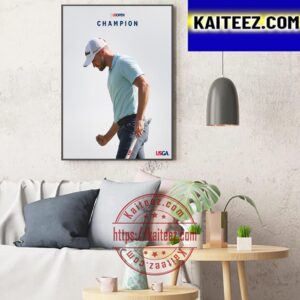 Congrats Wyndham Clark Is The 123rd US Open Champion Art Decor Poster Canvas