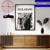 Head Coach Boston Bruins Jim Montgomery Is The 2023 Jack Adams Award Winner Art Decor Poster Canvas