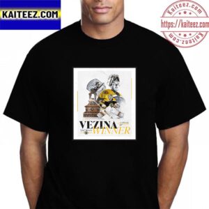Congratulations To Linus Ullmark Is The Vezina Trophy Winner 2023 Vintage T-Shirt