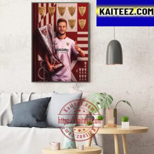 Congratulations To Sevilla For Winning Their 7th UEL Title Art Decor Poster Canvas