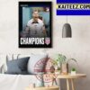 Congrats Wyndham Clark Is The 123rd US Open Champion Art Decor Poster Canvas