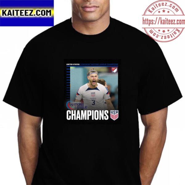 Congratulations To USMNST Back-To-Back Nations League Champions Vintage T-Shirt