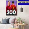 Lionel Messi Play First Game For Inter Miami In The Leagues Cup Art Decor Poster Canvas