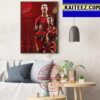 Cristiano Ronaldo Becomes The First Player Ever To Make 200 International Appearances Art Decor Poster Canvas