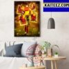 Cristiano Ronaldo Is The Most International Football Appearances In History Art Decor Poster Canvas