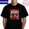 Cristiano Ronaldo Through 200 Portugal Appearances Vintage T-Shirt