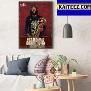 DeAndre Jordan And Denver Nuggets Are 2022-23 NBA Champions Art Decor Poster Canvas