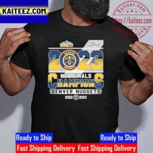 Denver Nuggets 2023 NBA Finals Champions Vintage T-Shirt