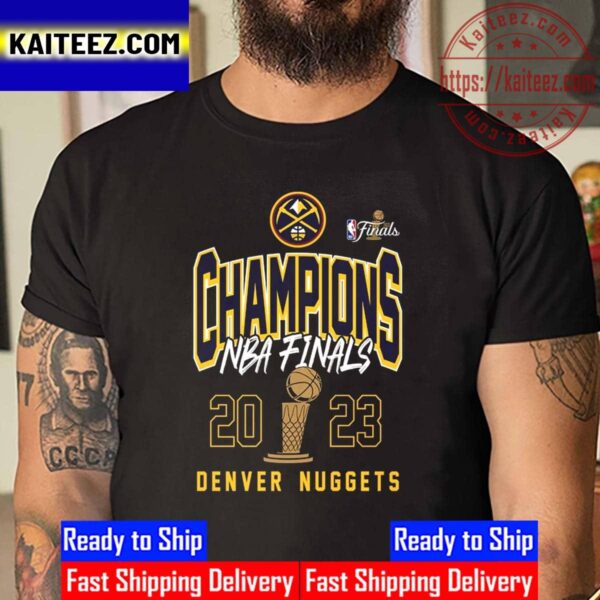 Denver Nuggets Are Winners 2023 NBA Finals Champions Vintage T-Shirt