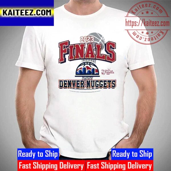 Denver Nuggets Stadium 2023 NBA Finals City Vintage T-Shirt