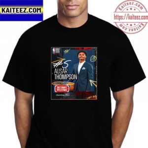 Detroit Pistons Select Ausar Thompson With The 5th Pick Of The 2023 NBA Draft Vintage T-Shirt