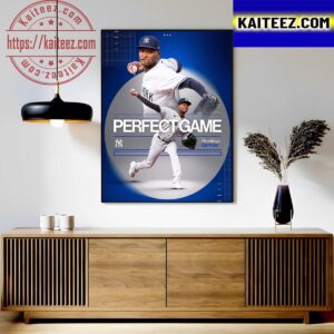Domingo German Pitches The First Perfect Game Since 2012 With New York Yankees In MLB Art Decor Poster Canvas