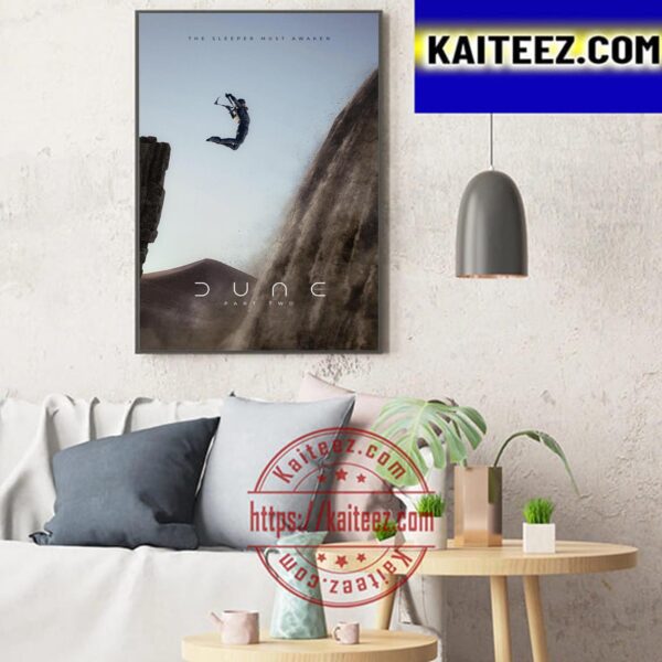 Dune Part Two The Sleeper Must Awaken New Poster Art Decor Poster Canvas