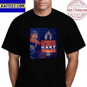 Edmonton Oilers Connor McDavid Is The Hart Memorial Trophy Winner 2023 Vintage T-Shirt