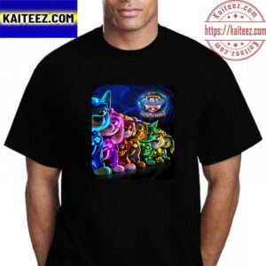 First Poster For Paw Patrol The Mighty Movie 2023 Vintage T-Shirt