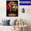 Florida Panthers Vs Vegas Golden Knights Head-To-Head For The Stanley Cup Art Decor Poster Canvas