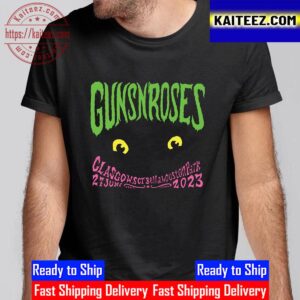 Guns N Roses At Glasgow Bellahouston Park 27 June 2023 Vintage T-Shirt