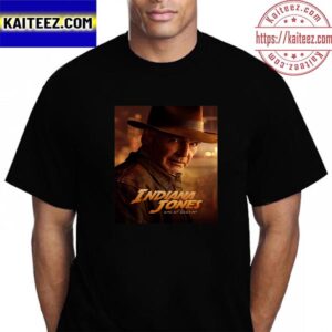 Harrison Ford As Indiana Jones In Indiana Jones And The Dial Of Destiny Vintage T-Shirt