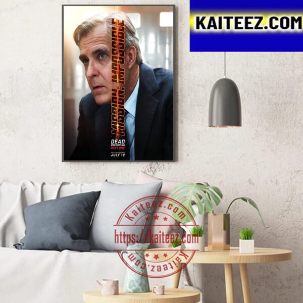 Henry Czerny is Kittridge In Mission Impossible Dead Reckoning Part One Art Decor Poster Canvas