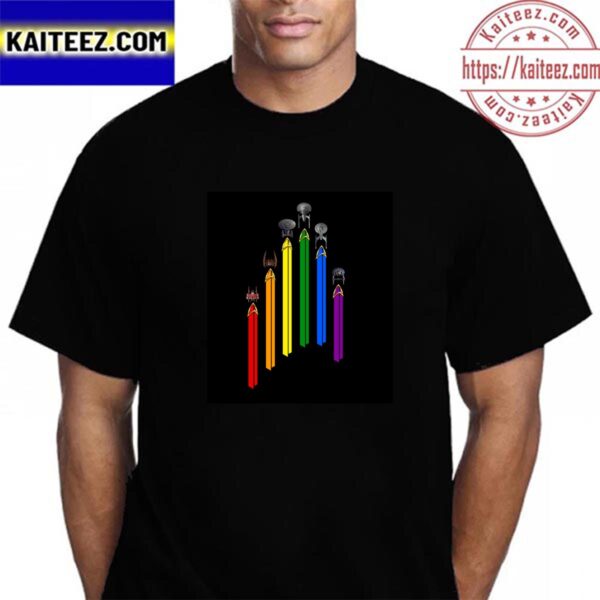 IDIC Infinite Diversity in Infinite Combinations Happy Pride Month Vintage T-Shirt