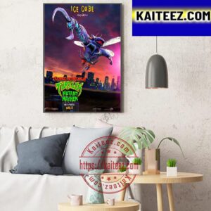 Ice Cube Is Superfly In Teenage Mutant Ninja Turtles Mutant Mayhem Art Decor Poster Canvas