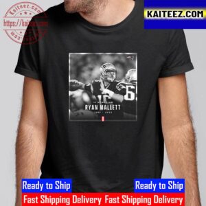 In Memoriam Former Quarterback Ryan Mallett 1988 2023 Vintage T-Shirt