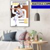 Jose Ramirez 200 HR In Career MLB Cleveland Guardians Art Decor Poster Canvas