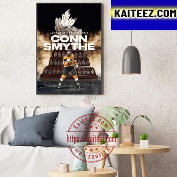 Jonathan Marchessault Has Won The Conn Smythe Trophy Art Decor Poster Canvas