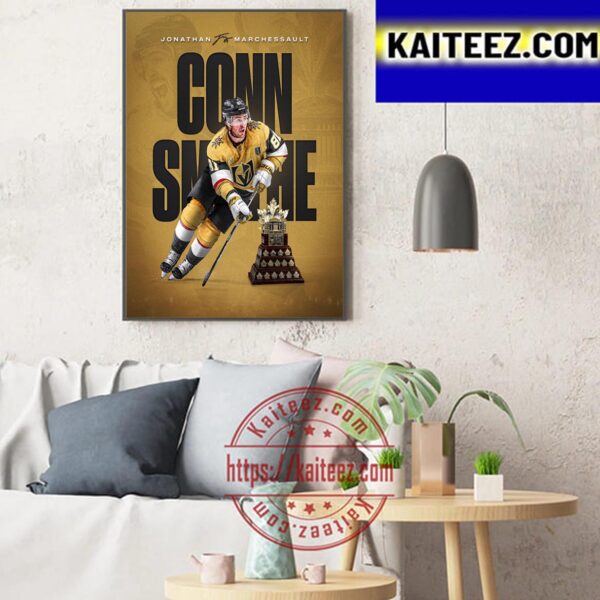 Jonathan Marchessault Is The 2023 Conn Smythe Trophy Winner Art Decor Poster Canvas