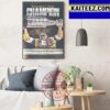 Laurent Brossoit And Vegas Golden Knights Are 2023 Stanley Cup Champions Art Decor Poster Canvas
