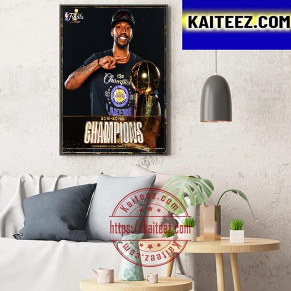 Kentavious Caldwell-Pope And Denver Nuggets Are 2022-23 NBA Champions Art Decor Poster Canvas