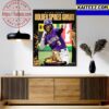 LSU Baseball Dylan Crews Wins The Golden Spikes Award 2023 Art Decor Poster Canvas