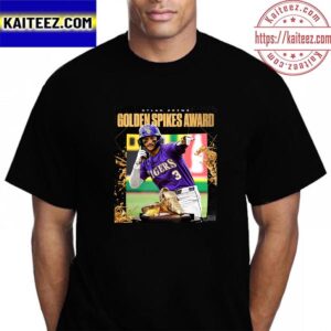 LSU Baseball Dylan Crews Wins The Golden Spikes Award 2023 Vintage T-Shirt