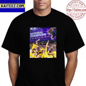 LSU Baseball Is The Seven-Time National Champions Vintage T-Shirt