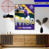 LSU Baseball Paul Skenes Is The 2023 NCAA MCWS Most Outstanding Player Art Decor Poster Canvas