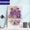 LSU Baseball The Tigers Are 2023 NCAA Baseball National Champions Art Decor Poster Canvas