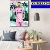 Lionel Messi To Inter Miami And Play In MLS Art Decor Poster Canvas