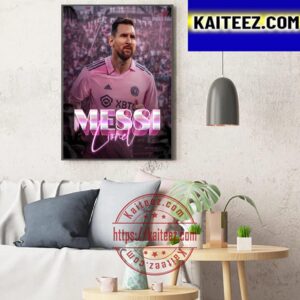 Lionel Messi Will Continue Football Career At Inter Miami MLS Art Decor Poster Canvas