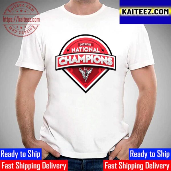 Lynchburg National Champions 2023 DIII Baseball Championship Title Vintage T-Shirt