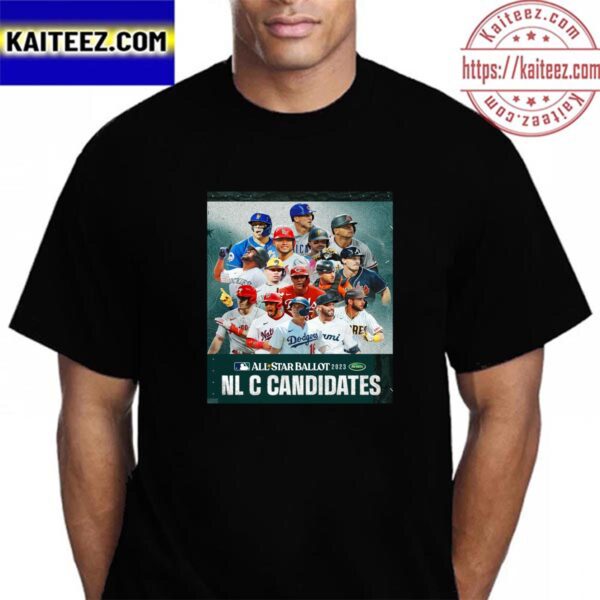 MLB All Star Ballot 2023 NL C Candidates Vintage T-Shirt