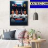 Michigan Panthers Clinched 2023 USFL Playoffs Art Decor Poster Canvas