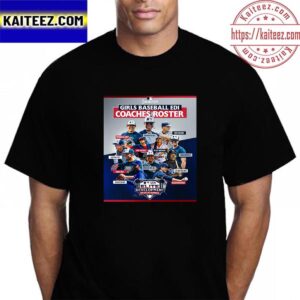 MLB Develops Introducing The 2023 Girls Baseball EDI Coaches Roster Vintage T-Shirt