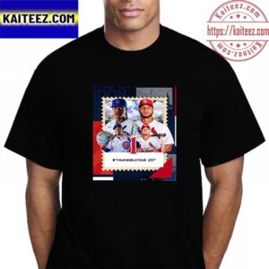 MLB World Tour 2023 London Series Teams Matchup Vintage T-Shirt