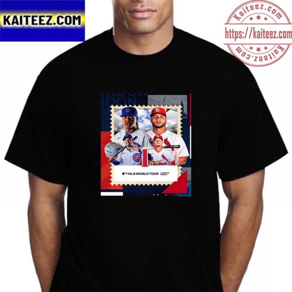 MLB World Tour 2023 London Series Teams Matchup Vintage T-Shirt