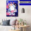 Manchester City Are 2023 Champions League Winners Mission Complete For Pep Guardiola Art Decor Poster Canvas