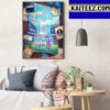 Manchester City Are The Kings Of The Cup With FA Cup Winners Art Decor Poster Canvas